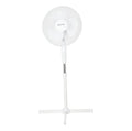 16 Inch 3-Speed Oscillating Pedestal Fan White V2295
