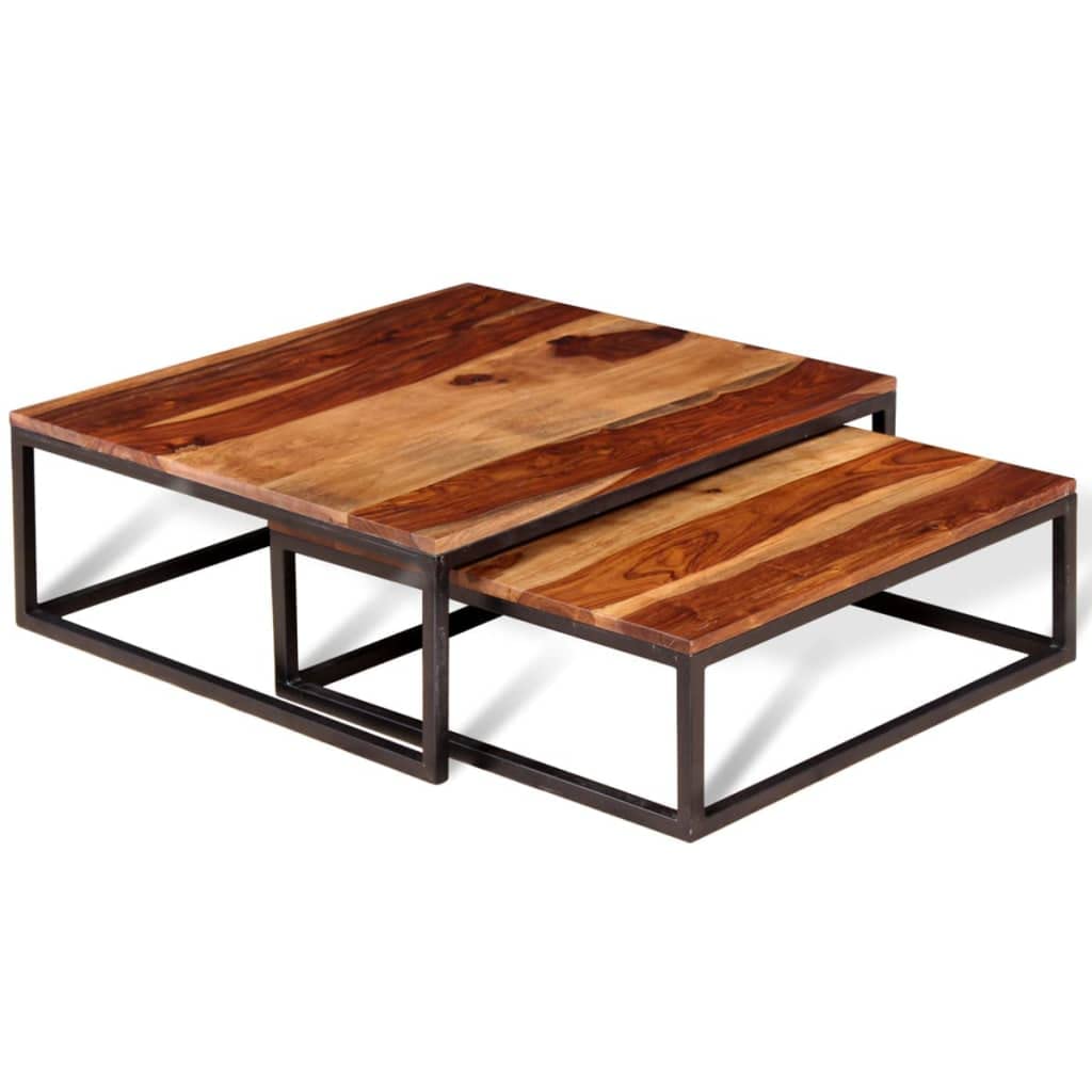 Solid Sheesham Wood Table Set D9130