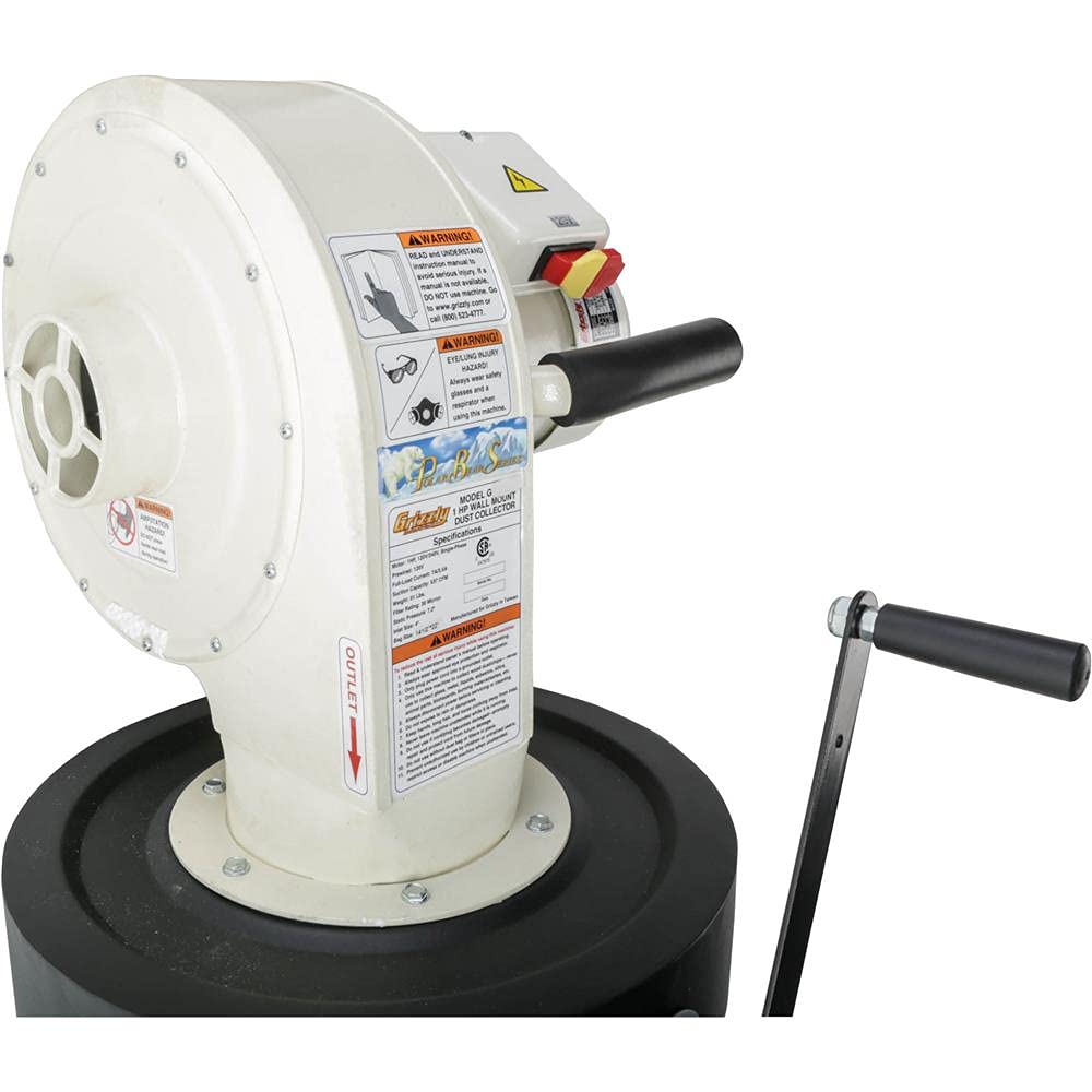 Wall-Mount Dust Collector with Canister Filter D912