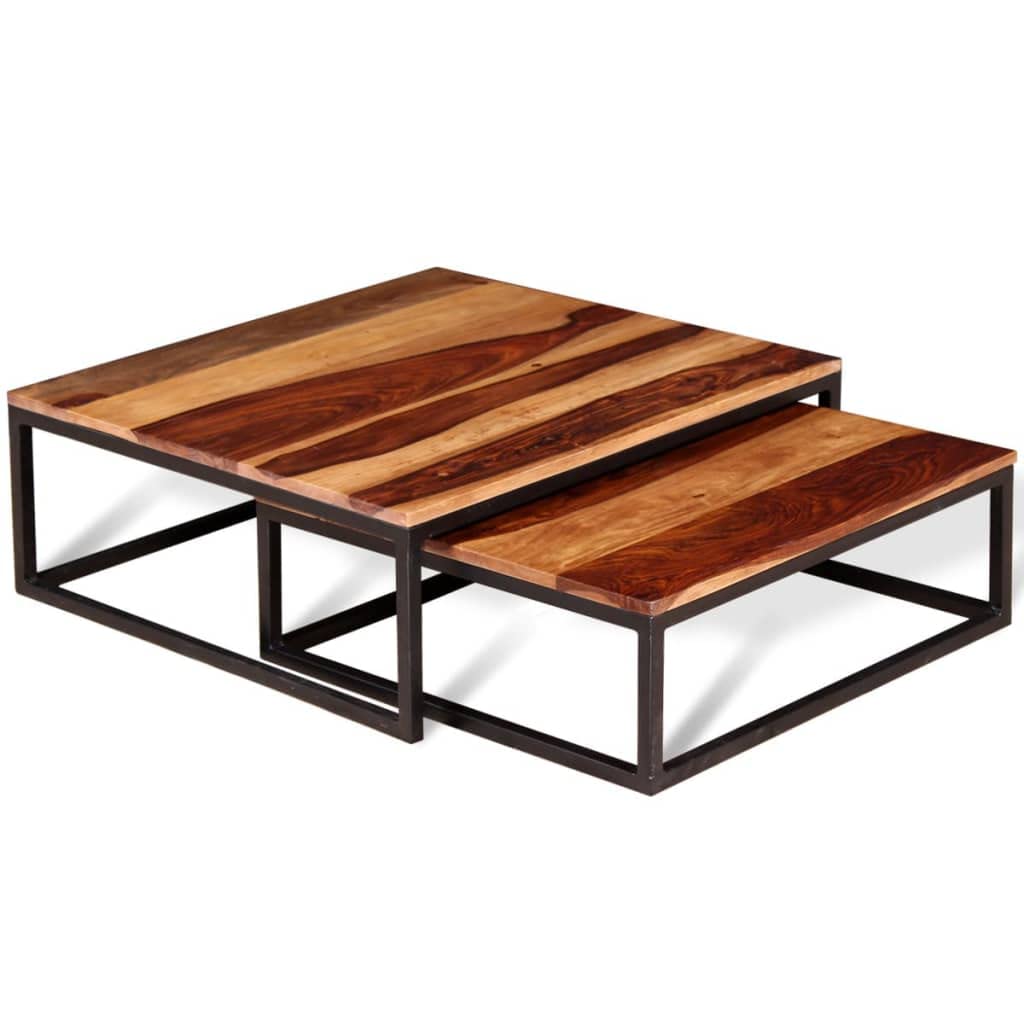 Solid Sheesham Wood Table Set D9130