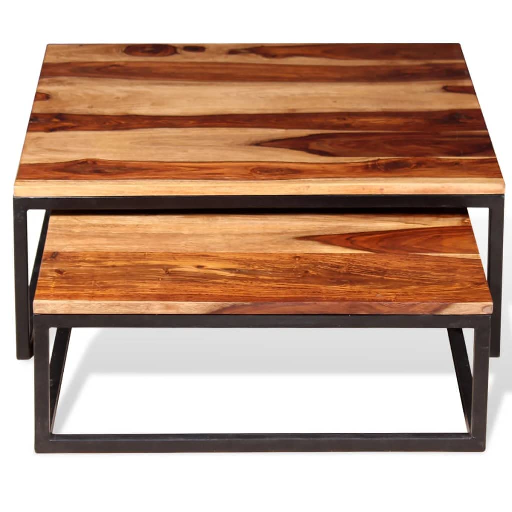 Solid Sheesham Wood Table Set D9130