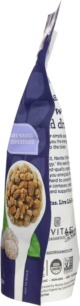 Organic Sun-Dried White Mulberries 8 oz C300745