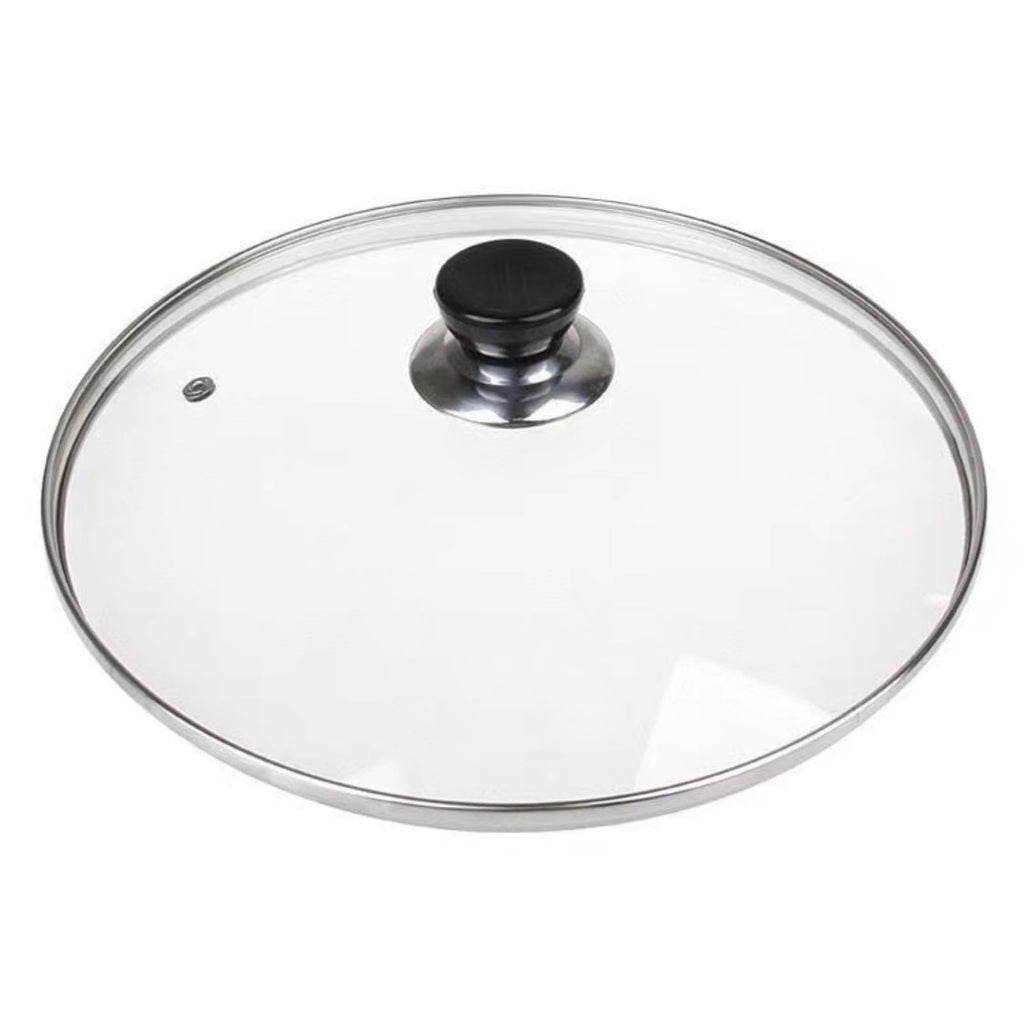 10 Inch Tempered Glass Replacement Pan Lid with Steam Vent Q659432