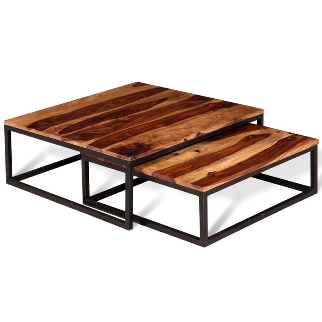 Solid Sheesham Wood Table Set D9130