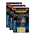 Cell Phone Internal Antenna Signal Booster, 3 Pack X578