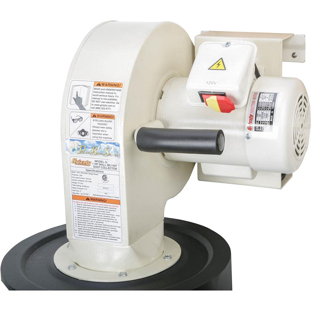 Wall-Mount Dust Collector with Canister Filter D912