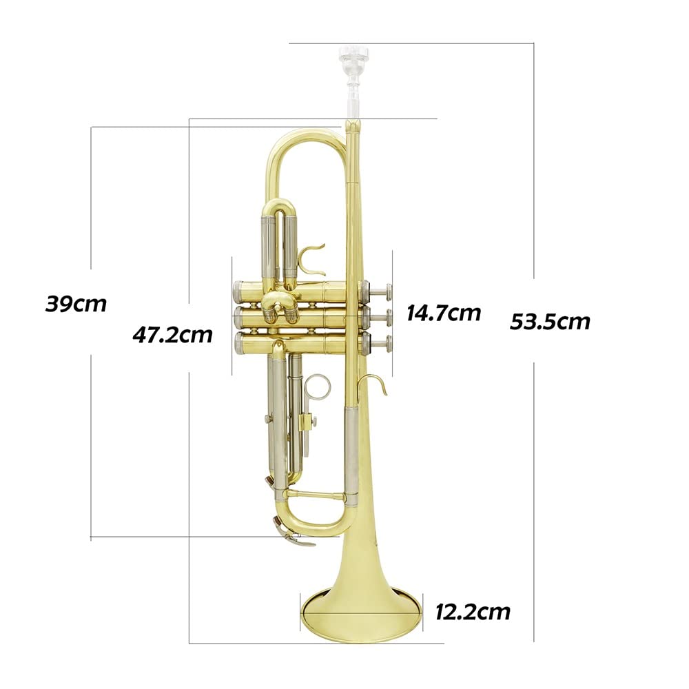 Standard Trumpet with Hard Case and 7C Mouthpiece M577