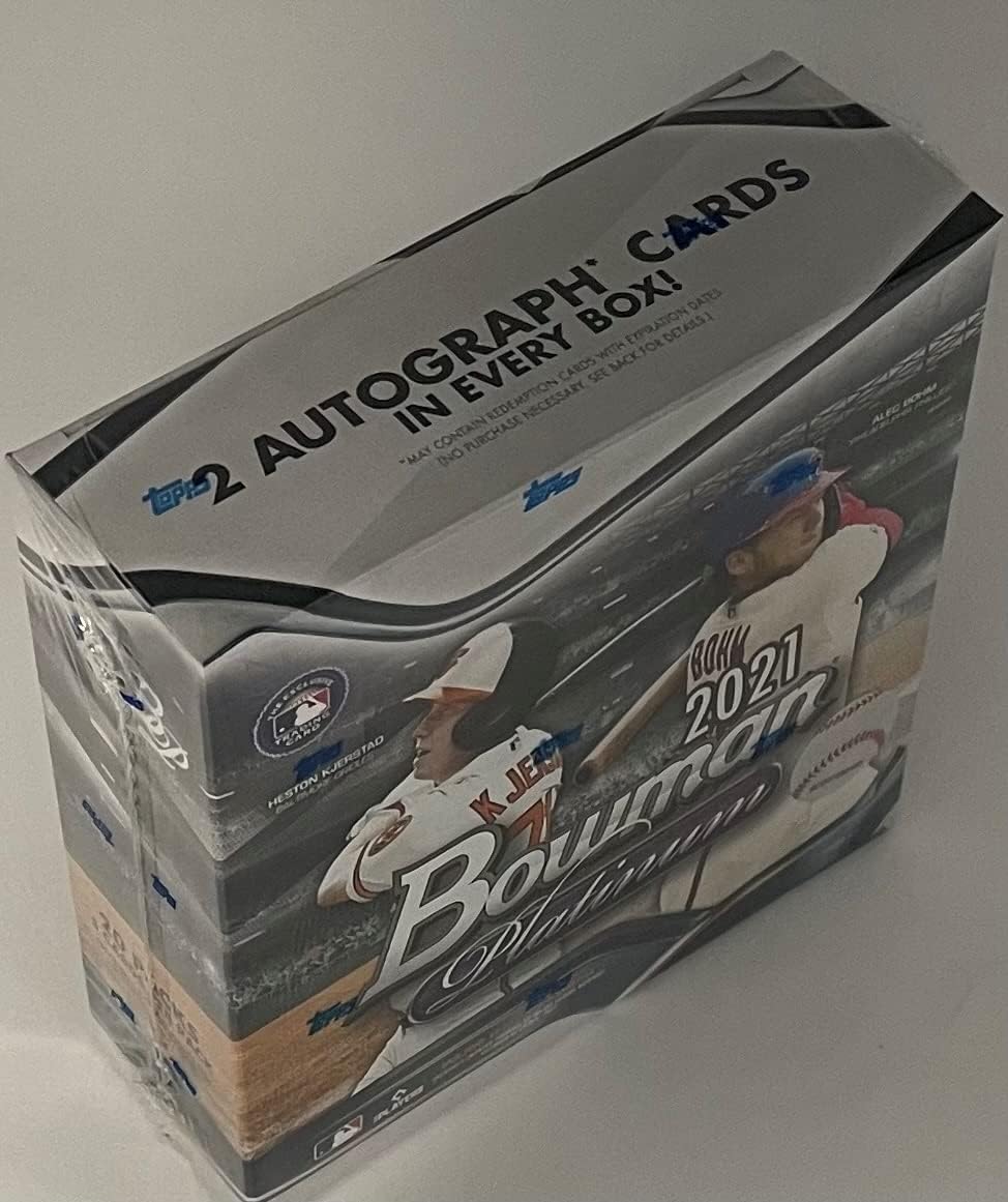 2021 Bowman Platinum MLB Baseball Card Mega Box F4405