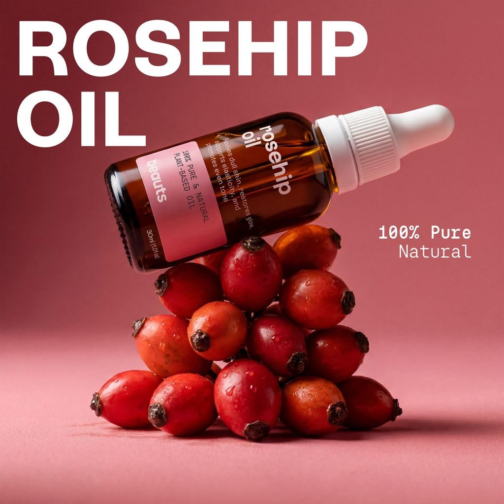 Cold-Pressed Unrefined Rosehip Seed Oil 1 oz H904219