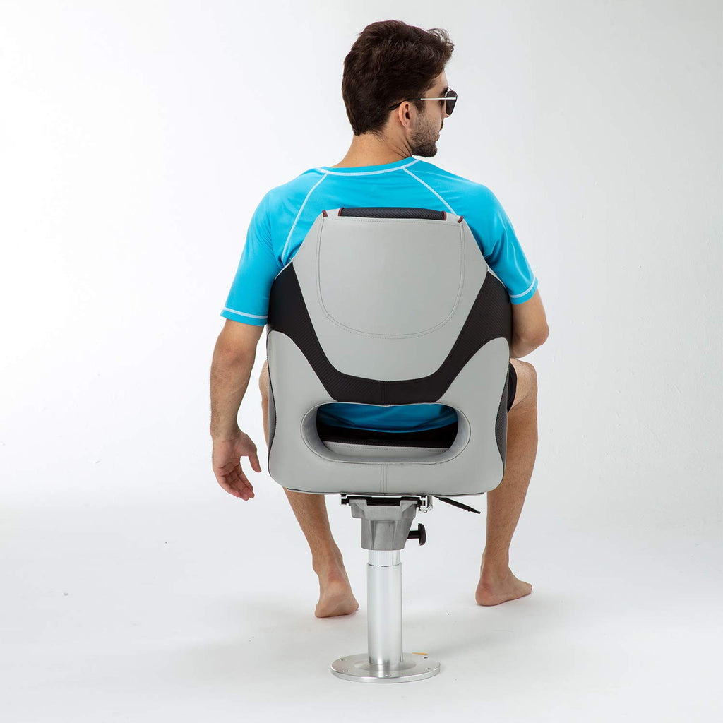 Two Tone Captains Bucket Boat Seat C2440