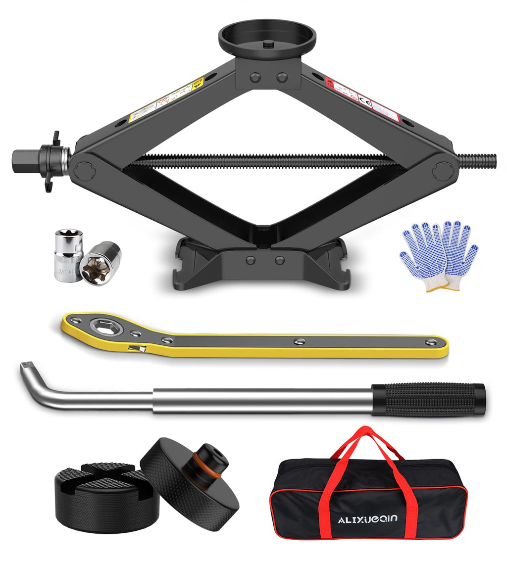 2.5 Ton Black Scissor Lift Jack T11138