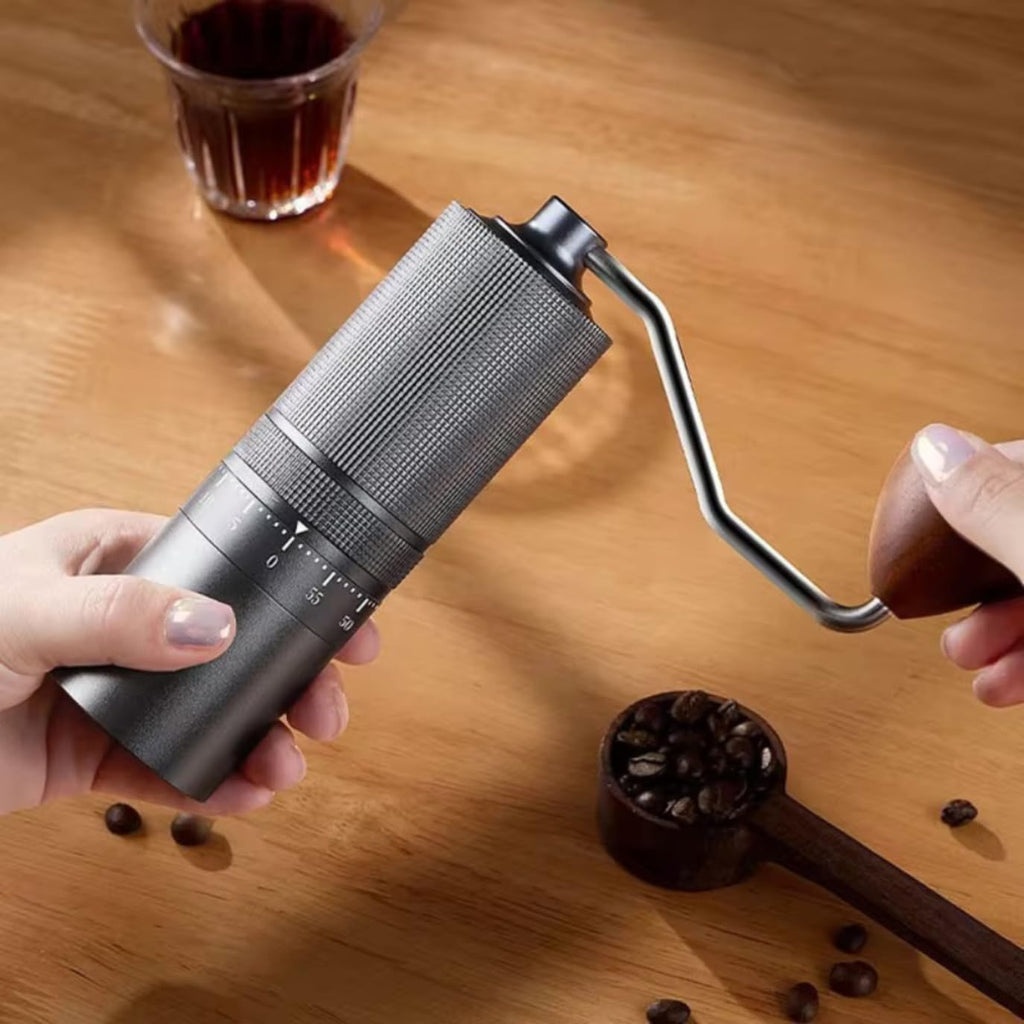 Manual Coffee Grinder 7 Star Stainless Steel Conical Burr 30g Capacity B634575