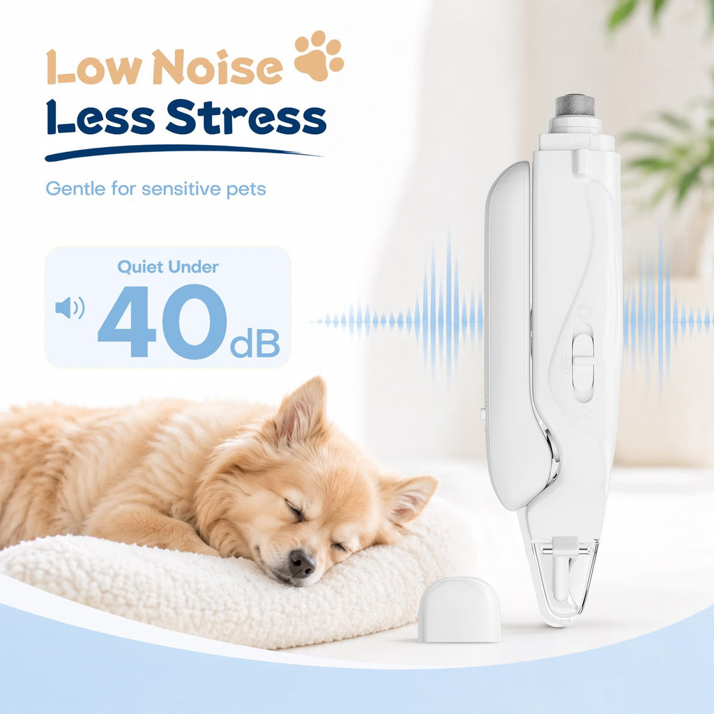 Dog Nail Clippers with Light and Dog Nail Grinder V7836