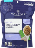 Organic Sun-Dried White Mulberries 8 oz C300745