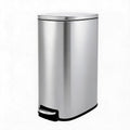 Stainless Steel Vertical Arc Trash Can 50L G33037