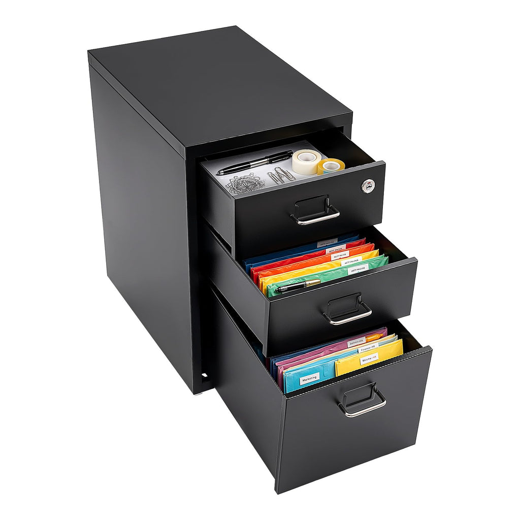 3 Drawer File Cabinet with Lock R554