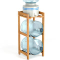 5 Gallon Water Jug Holder with Top Shelves X4004