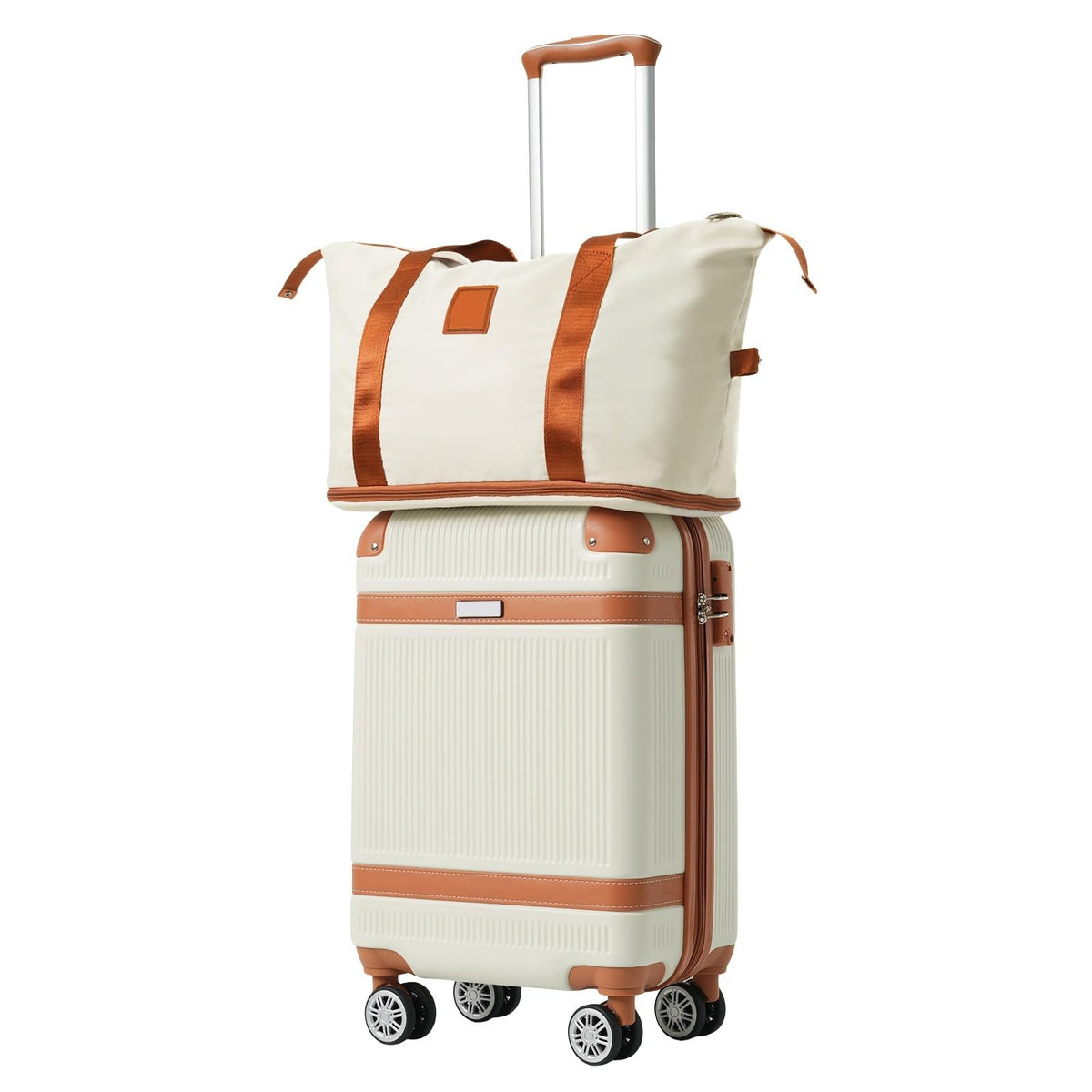 3 Piece Hardside Spinner Luggage Set with TSA Lock D89793
