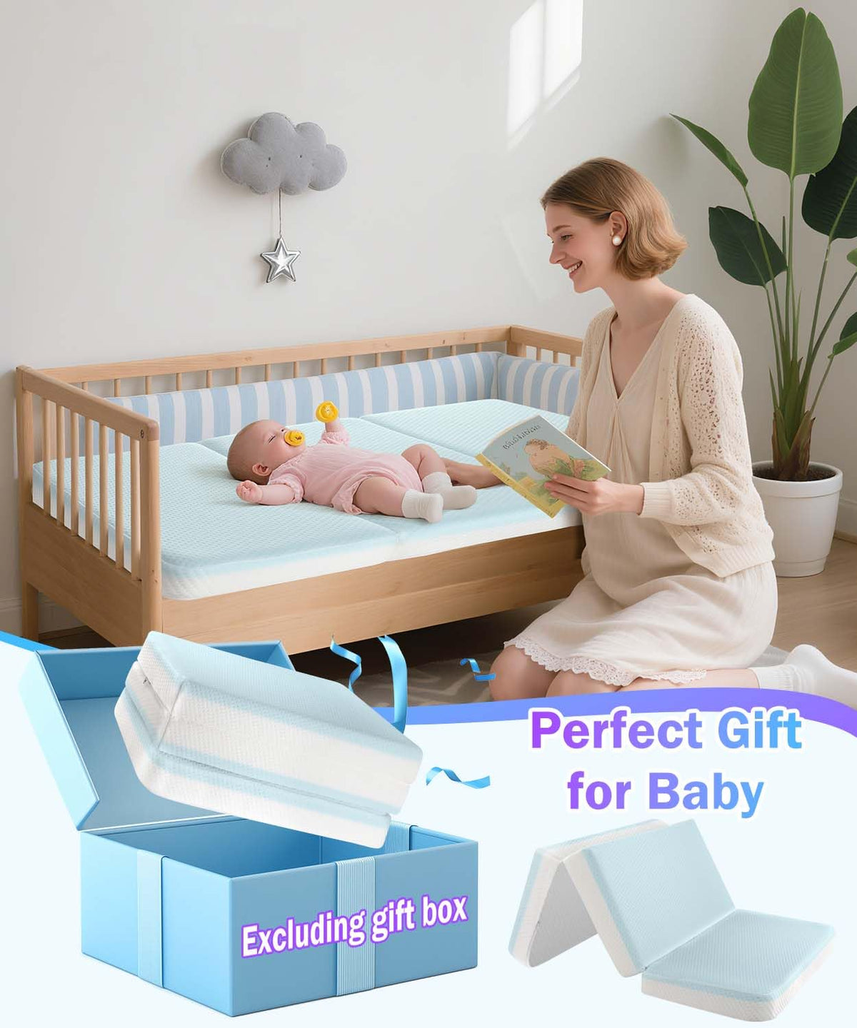 3'' Standard Crib Mattress V6183