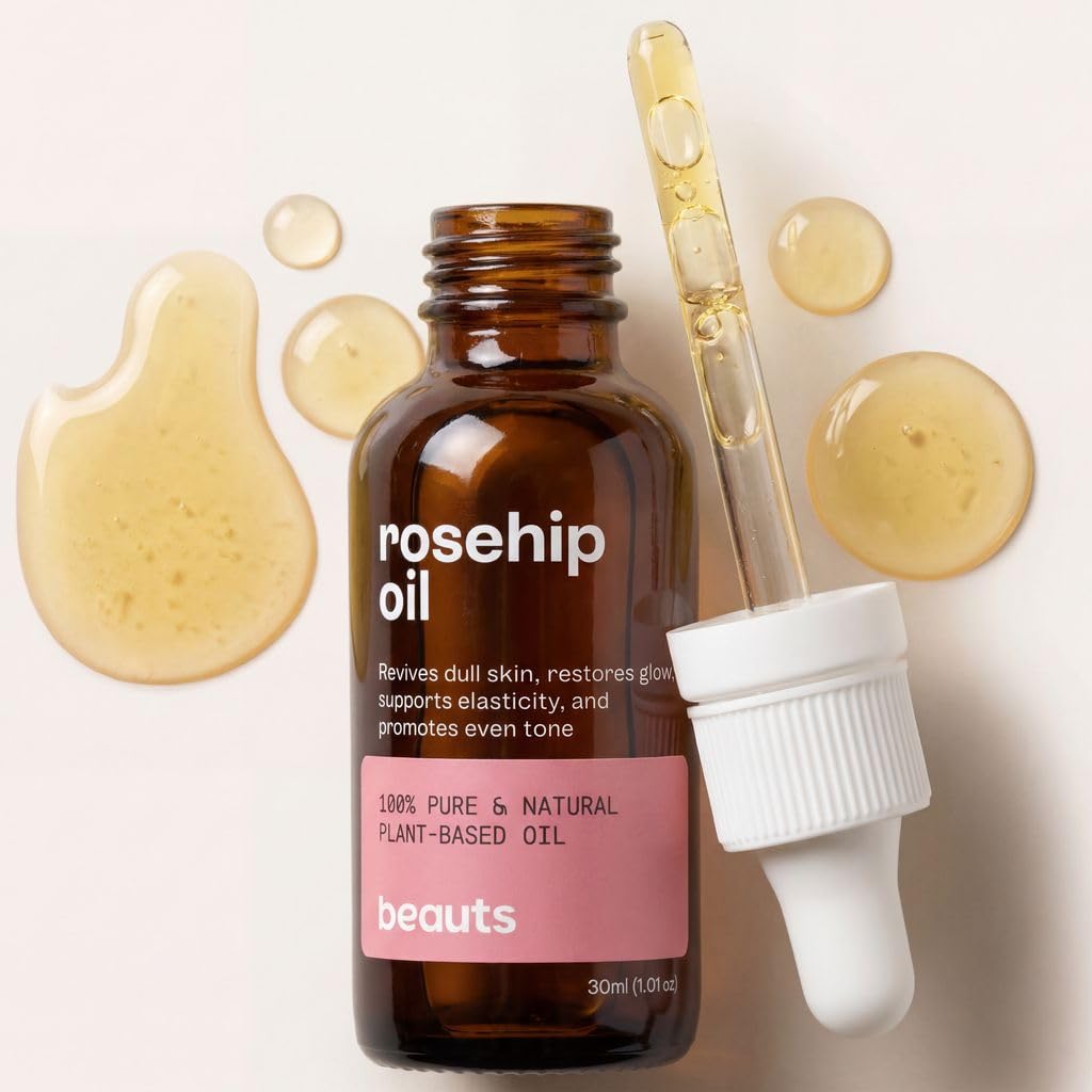 Cold-Pressed Unrefined Rosehip Seed Oil 1 oz H904219