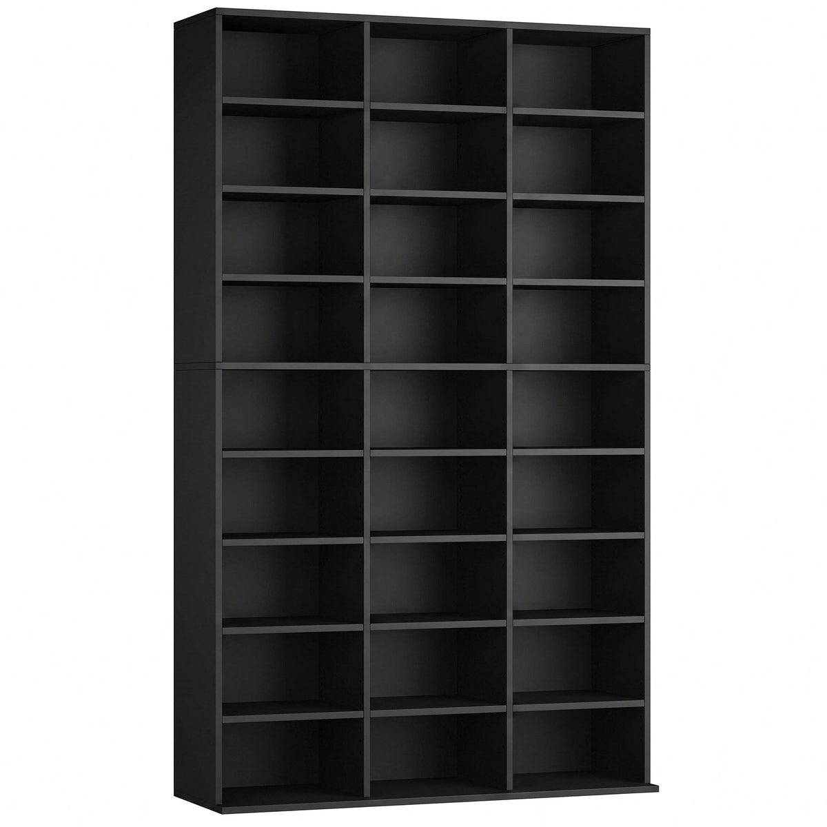 75'' H Black 27 Cube Bookshelf Z539276