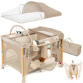 5-in-1 Foldable Baby Bassinet Playpen I7975