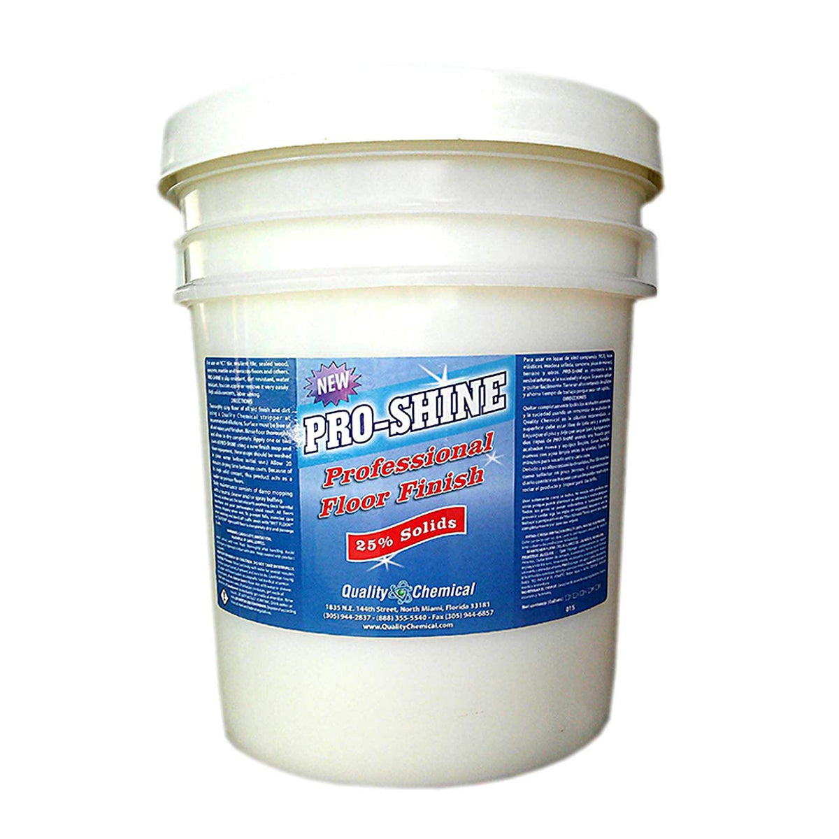 High Shine Floor Finish Wax 640 oz F38551