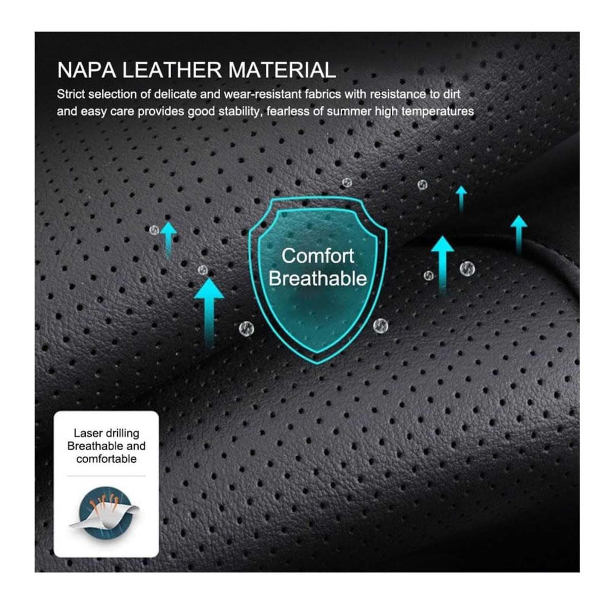 Wedge Shaped Memory Foam Car Seat Cushion K555