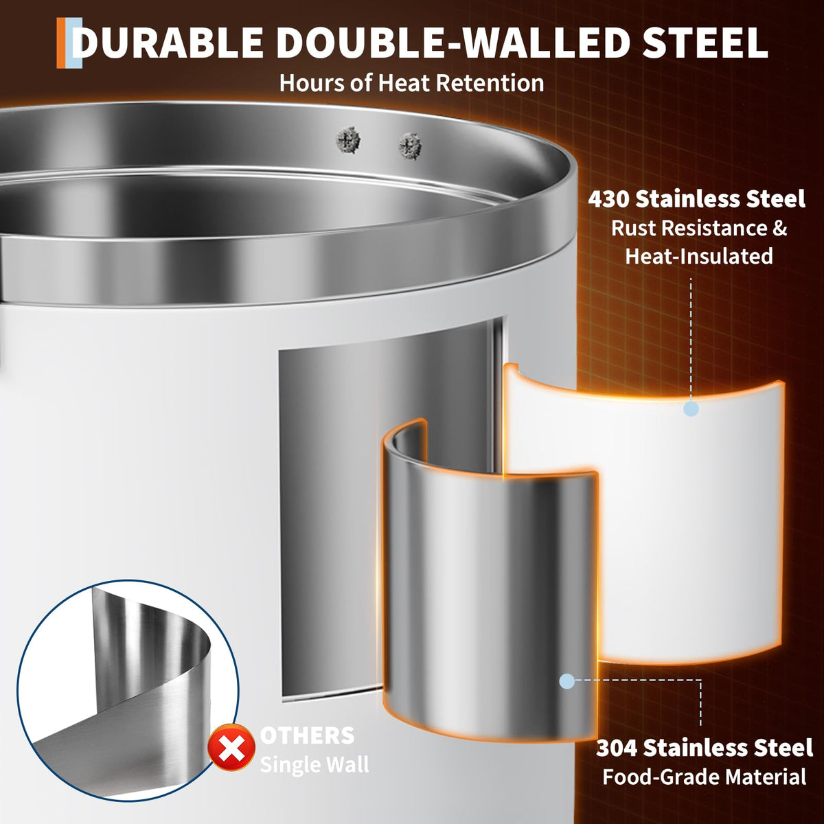 12L Stainless Steel Coffee Urn Q967