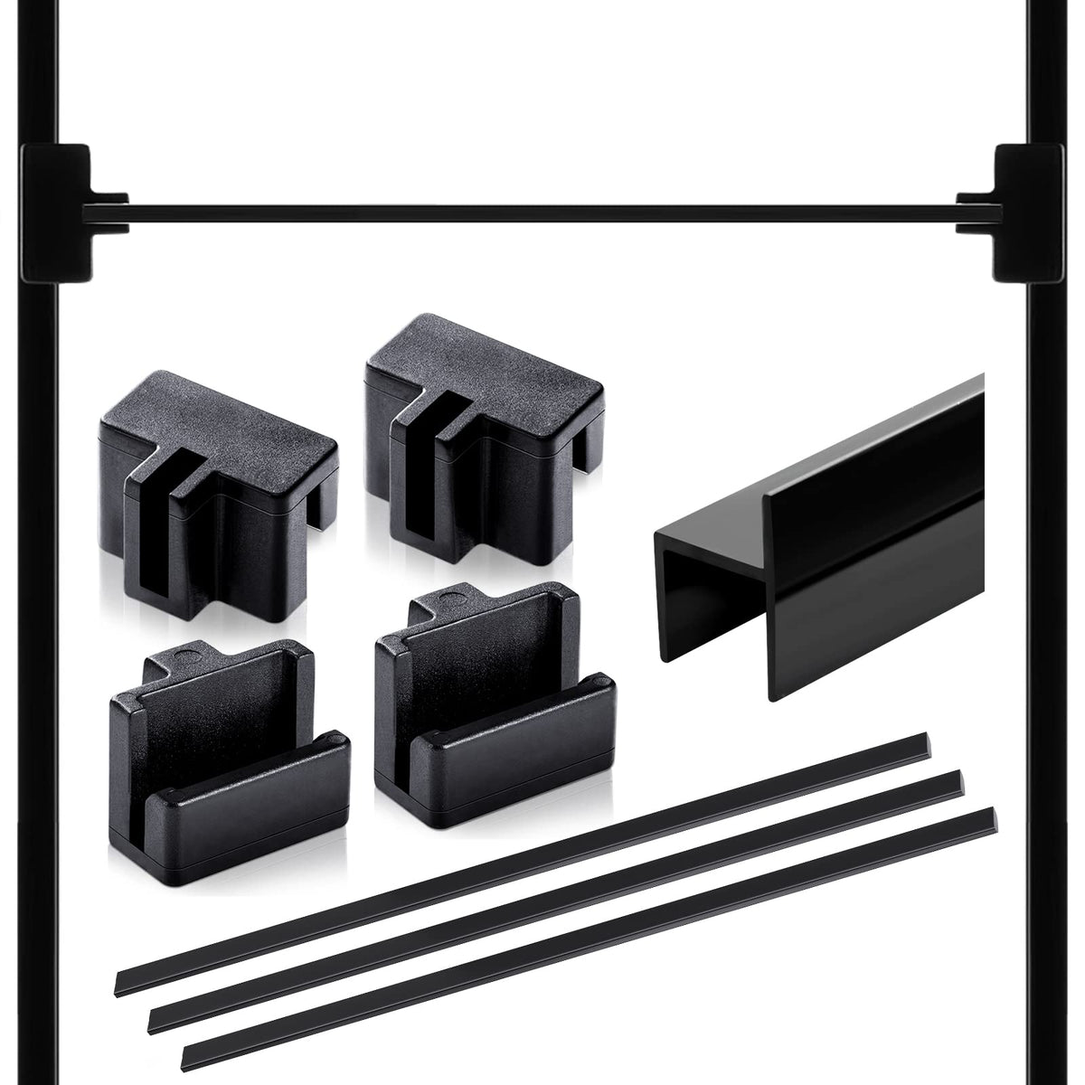14 Pcs File Cabinet Rails Set J37059