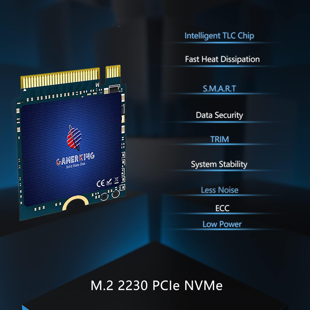 128GB M.2 2230 NVMe PCIe Gen 3.0X4 Internal SSD D7971