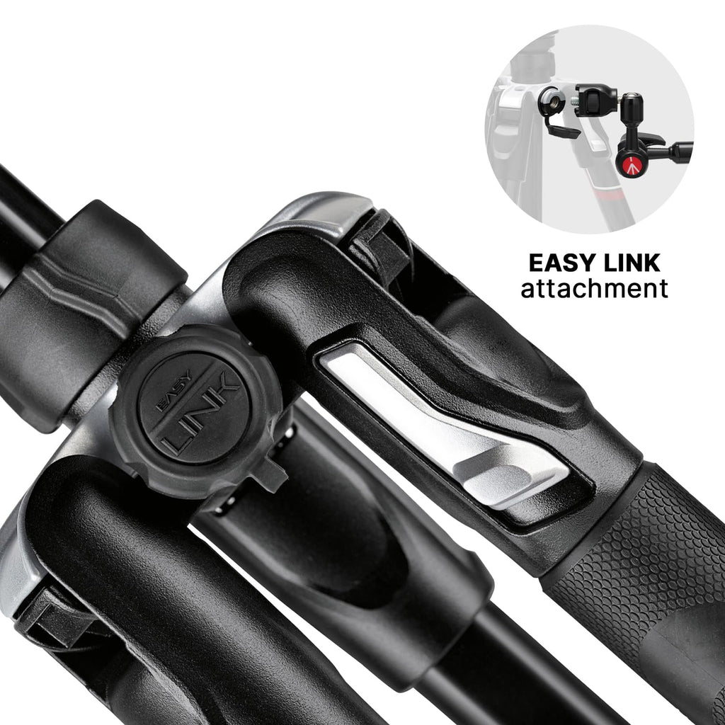 Camera Tripod Kit with Fluid Head and Twist Closure D845536