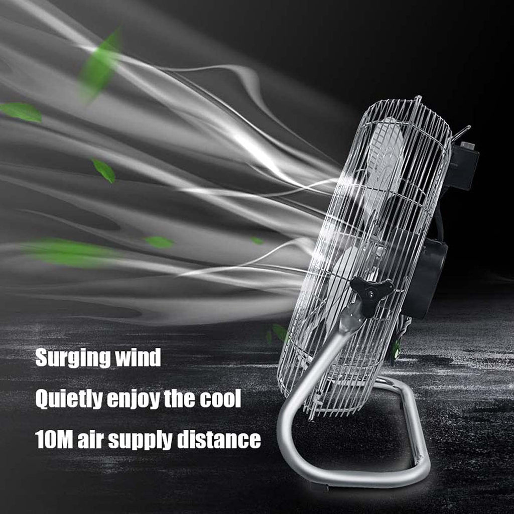 18 Inch 3 Speed Adjustable Tilt Metal Floor Fan U4372