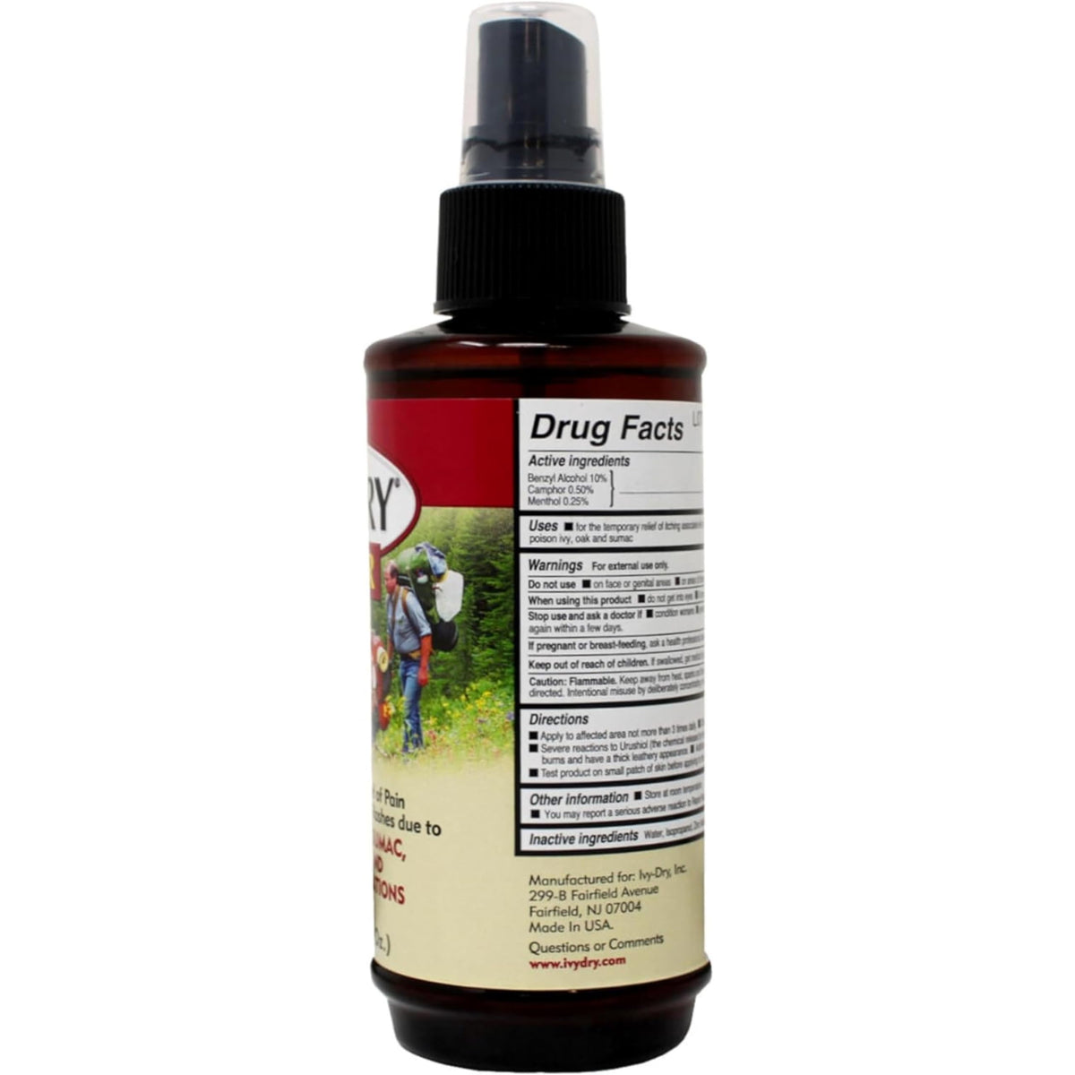 Itch Relief Spray 6 oz Pack of 2 J262