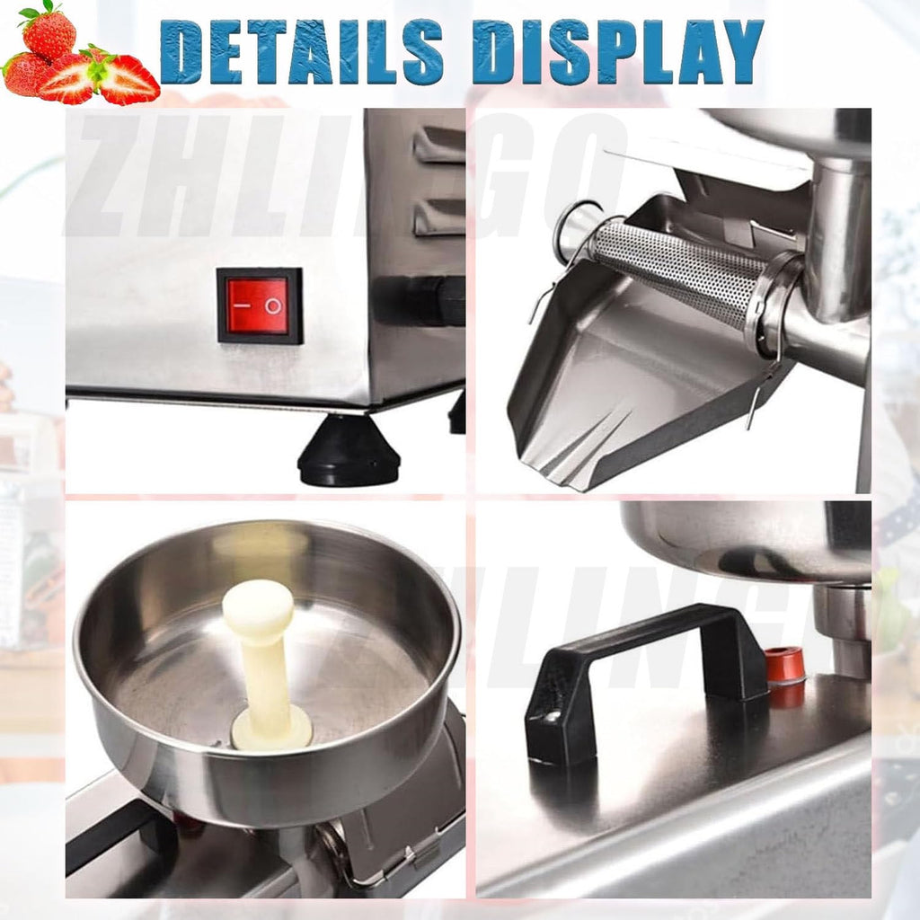 450W Stainless Steel Electric Food Mill W451