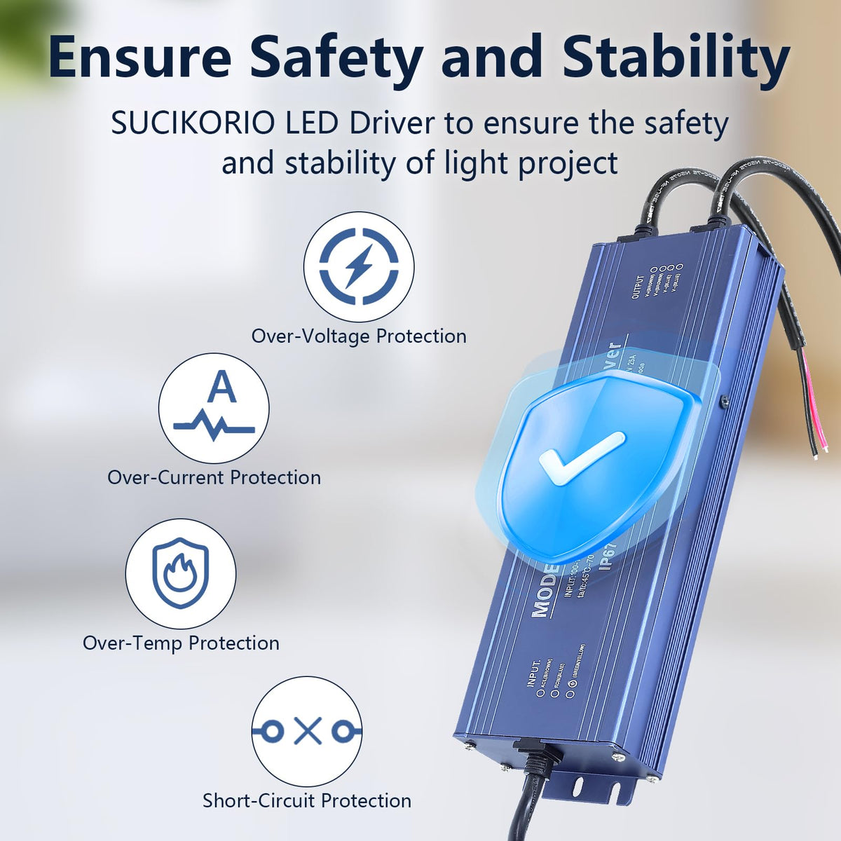 Waterproof IP67 12V 200W Ultra Slim LED Driver Transformer R786