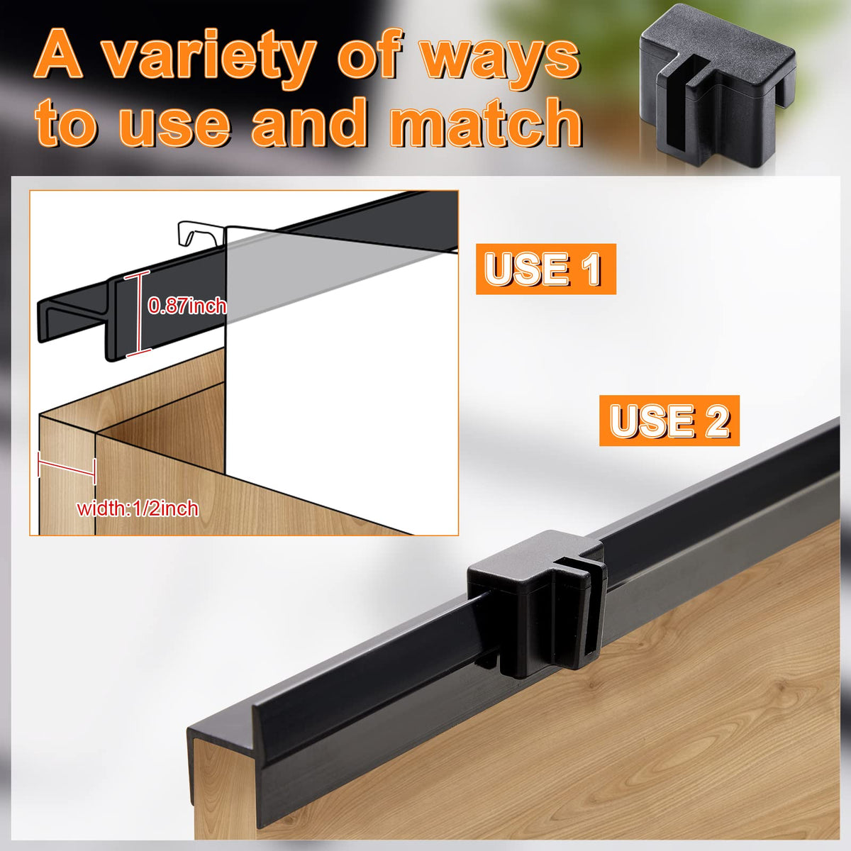 14 Pcs File Cabinet Rails Set J37059