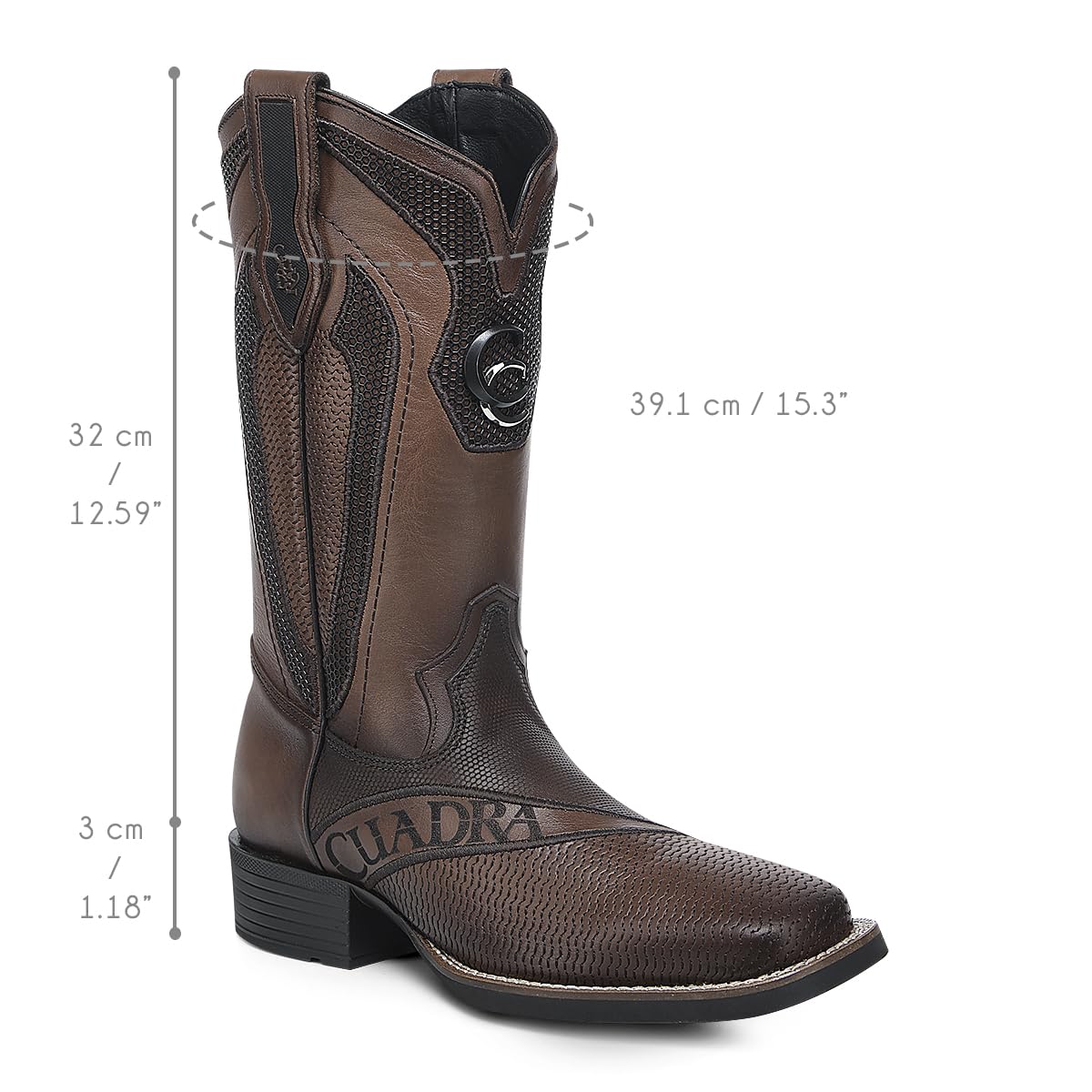 Honey Brown Bovine Leather Boot K9331