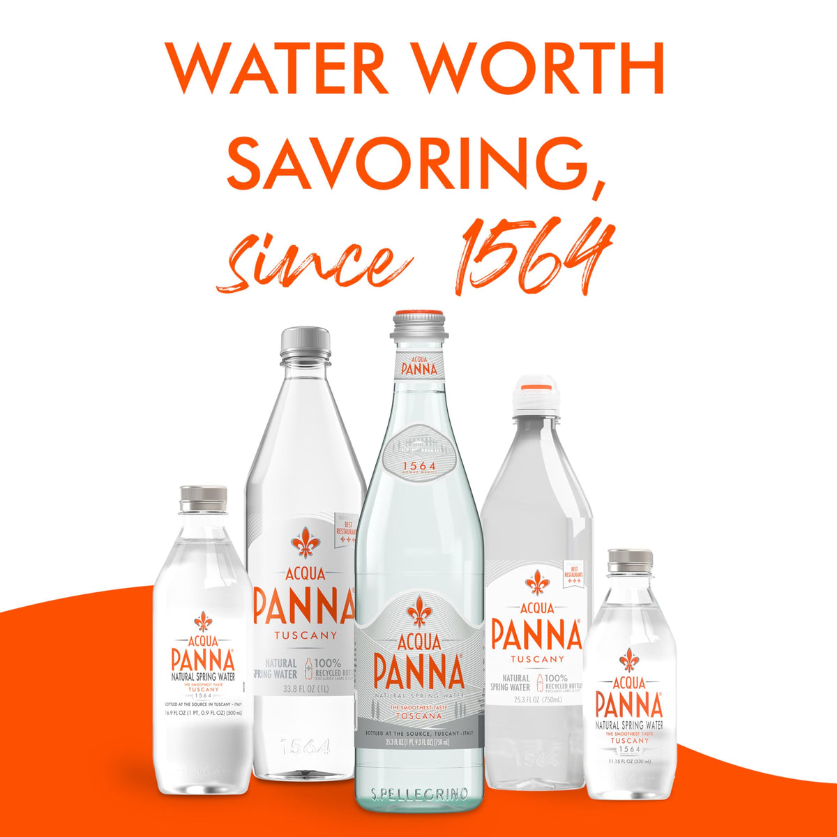 Natural Spring Water 11.15 FL OZ Plastic Bottles 24 Count L97583