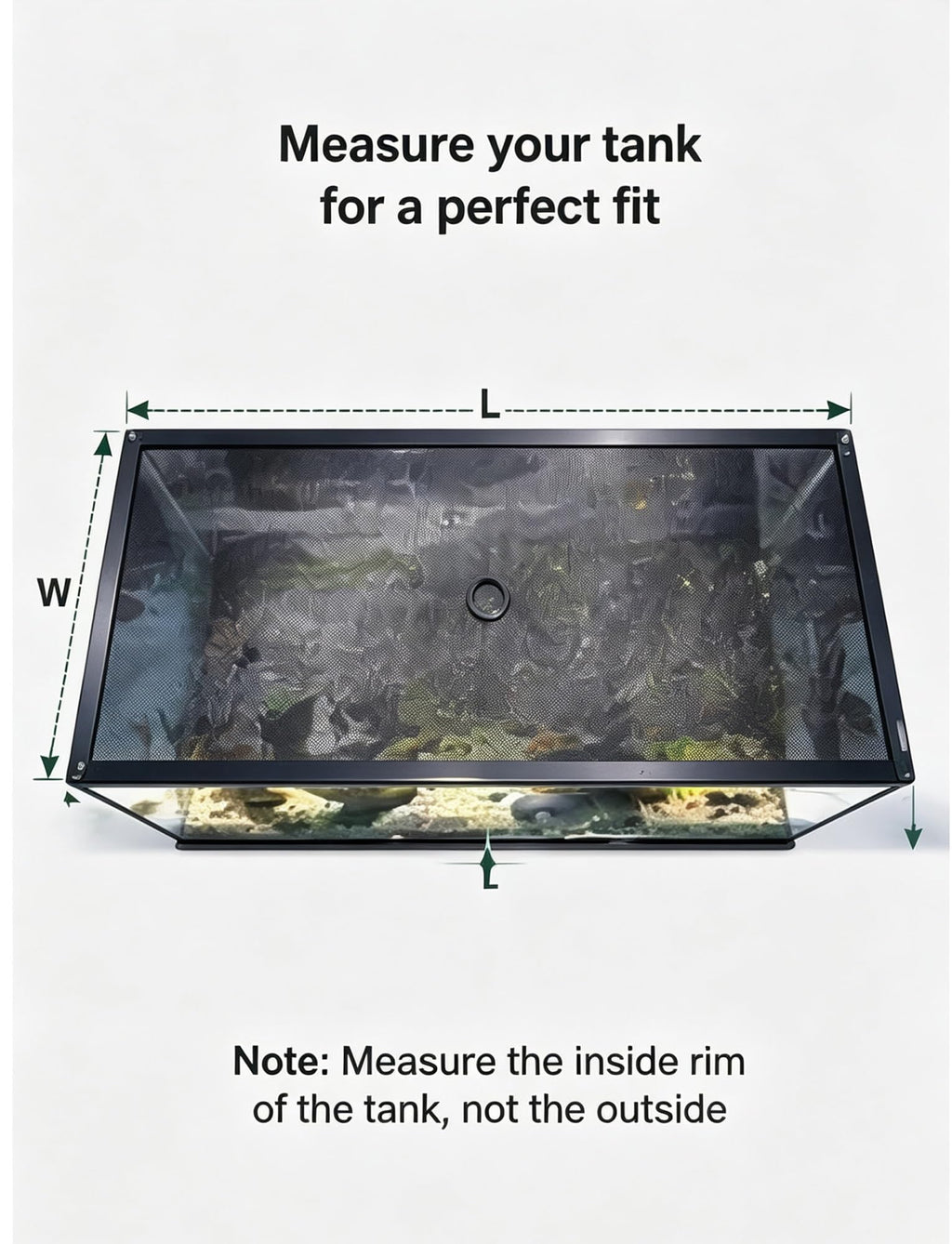 Aluminum Mesh Lid for Fish Tank Y1510