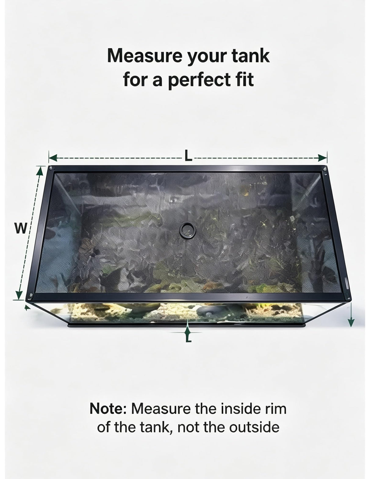 Aluminum Mesh Lid for Fish Tank Y1510