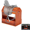 Pine Wood Saddle Rack Stand 20x12x20in L182