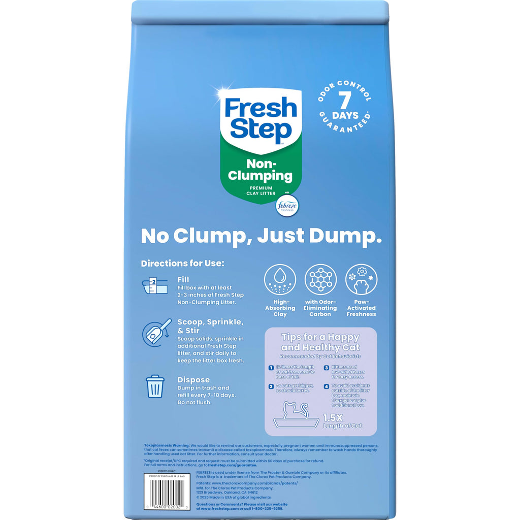 Non-Clumping Cat Litter with Odor Control, 14 lb. Bag W57003
