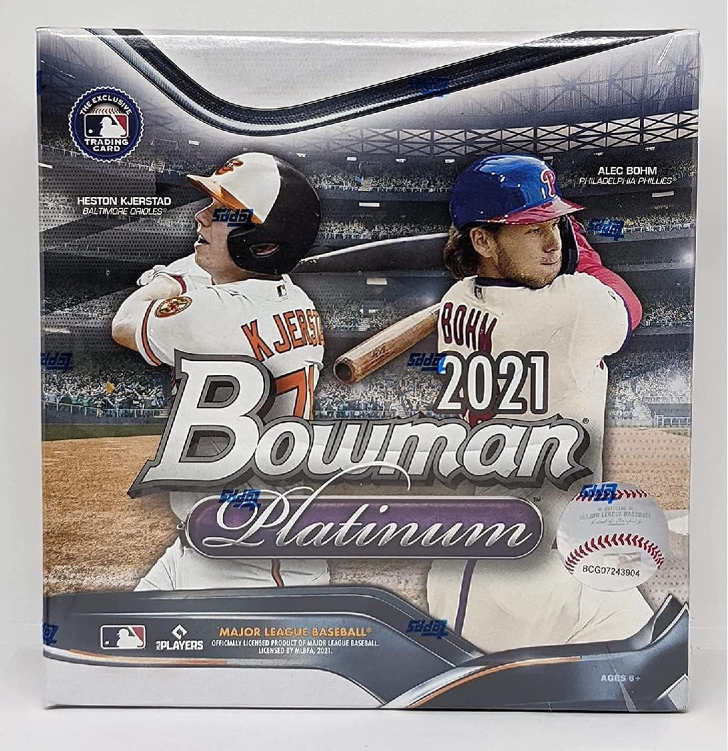 2021 Bowman Platinum MLB Baseball Card Mega Box F4405
