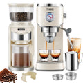 20 Bar Espresso Machine with Conical Burr Coffee Grinder N783080