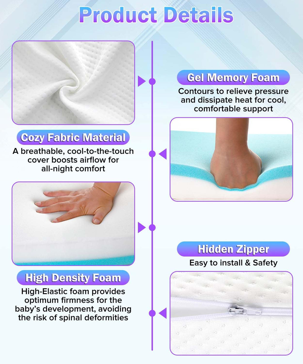 3'' Standard Crib Mattress V6183