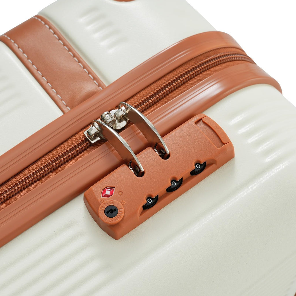 3 Piece Hardside Spinner Luggage Set with TSA Lock D89793