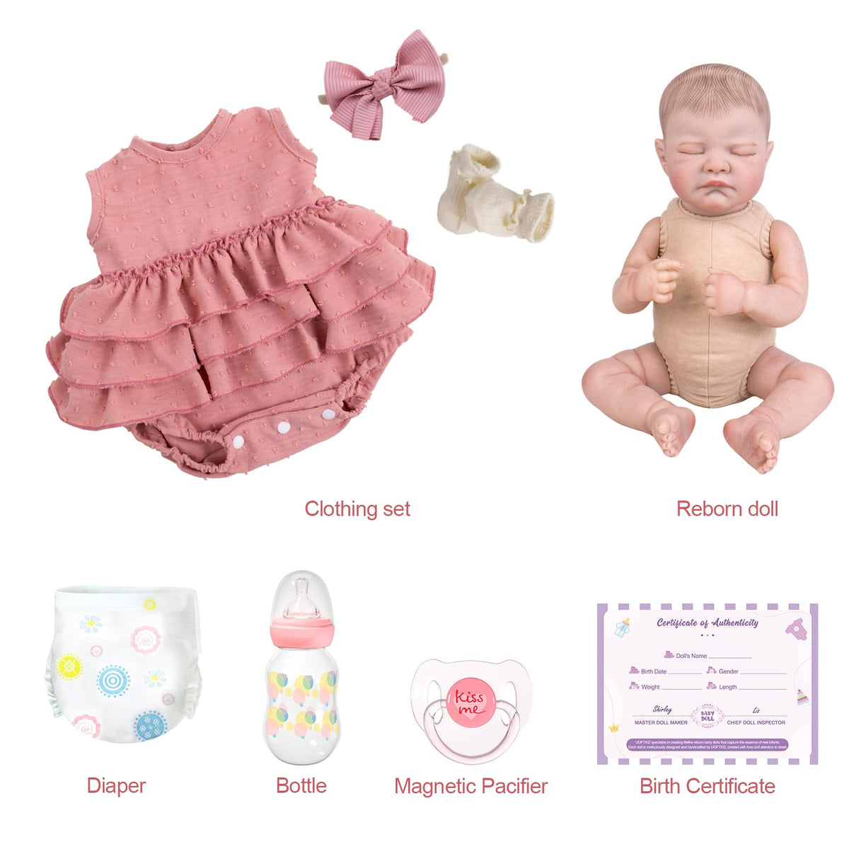 Realistic Reborn Baby Dolls 20" M644