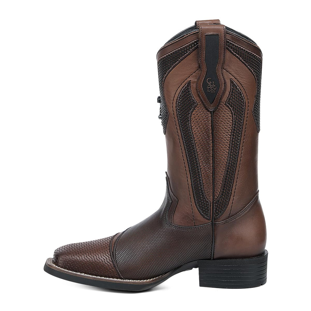 Honey Brown Bovine Leather Boot K9331