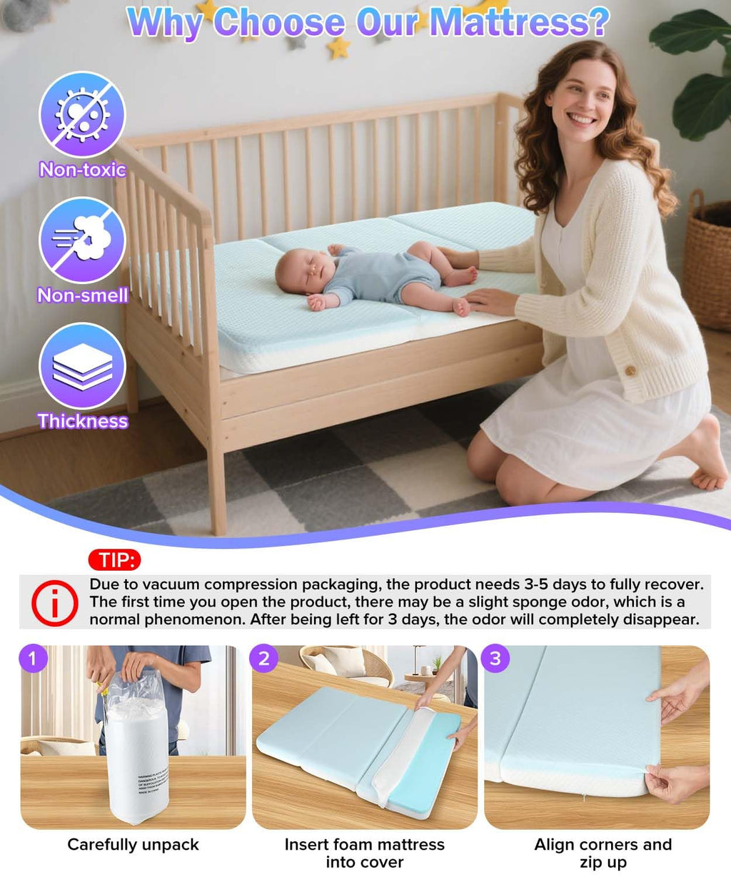 3'' Standard Crib Mattress V6183